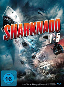 Sharknado 1-5 | Sharknado / Sharknado 2: The Second One / Sharknado 3: Oh Hell No! / Sharknado 4: The 4th Awakens / Sharknado 5: Global Swarming  |   Blu-Ray